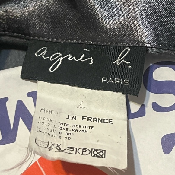 AGNÉS B GREY BLOUSE VINTAGE EARLY 2000s - Picture 2 of 3